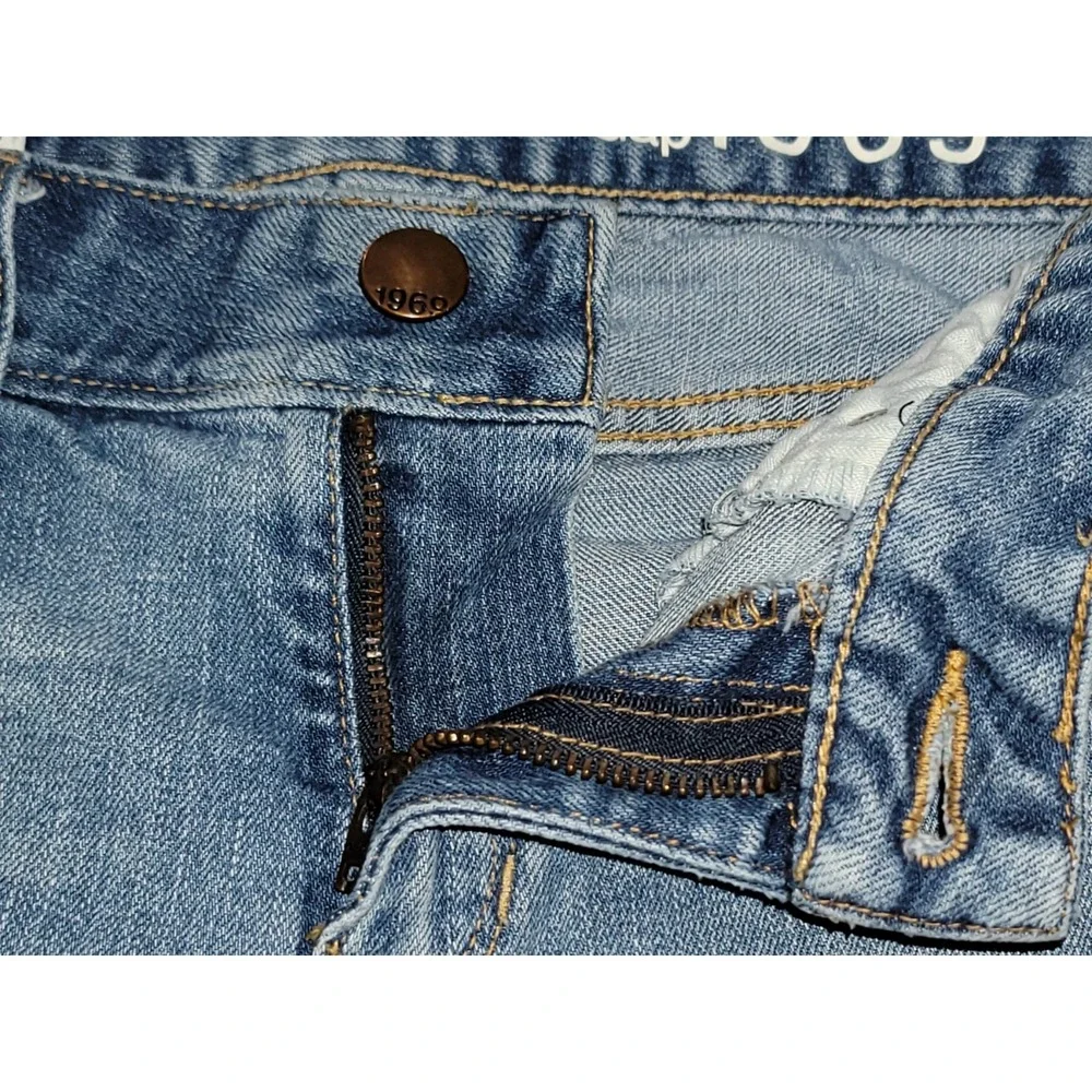 Gap 1969‎ Size 28 Always Skinny Low Rise Blue Jeans Pants Studded